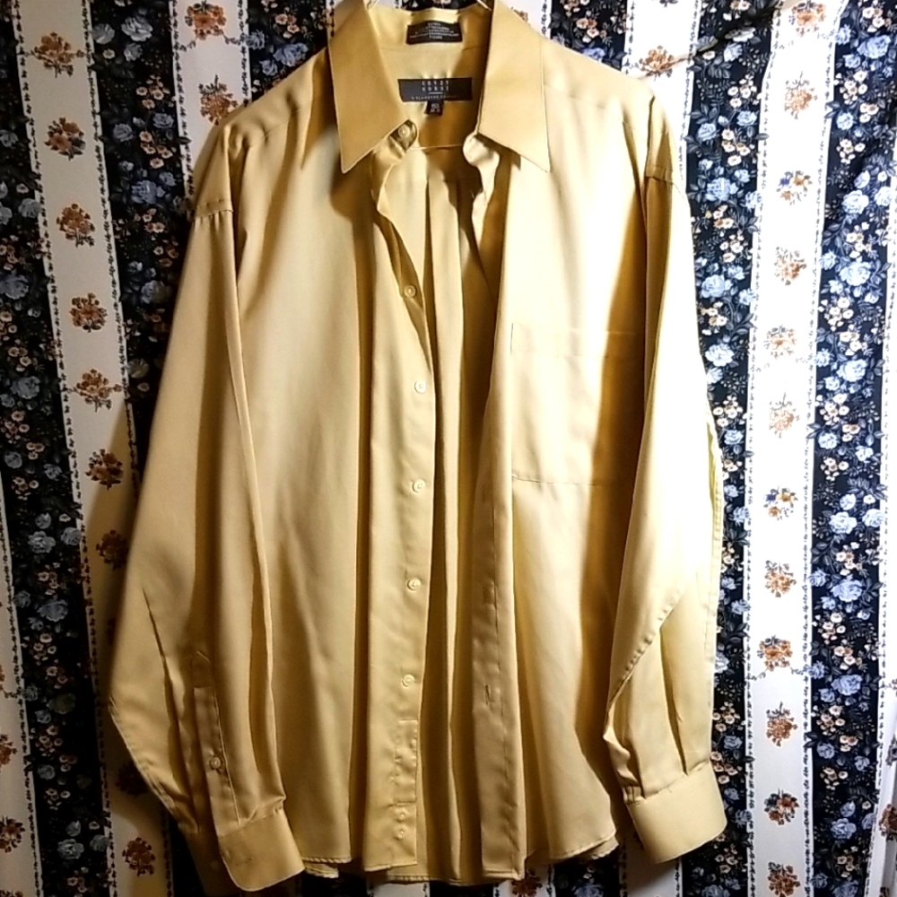 CLAIBORN Men's Cream Shirt